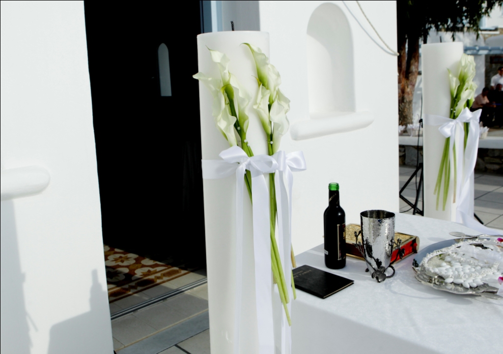 Book your wedding day in Saint John Mykonos Beach Resort